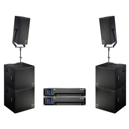 Location Kit son d&b 2 V7P avec 4 VSUB et D80 Kit son