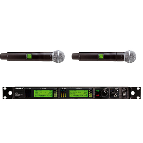 Shure ur4d+ et 2x ur2 b58